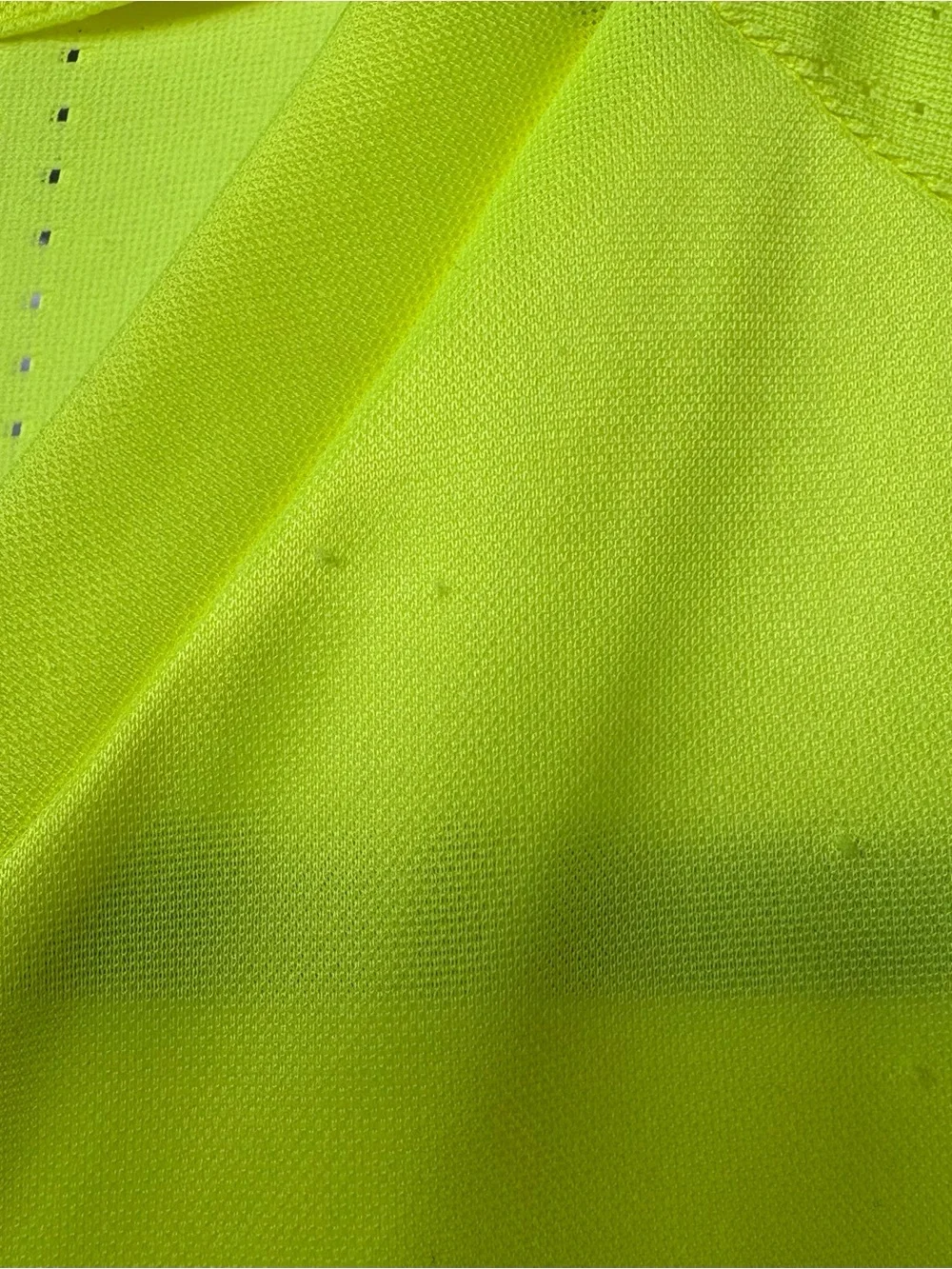 2016-2017 Adidas Carabao Cup Jersey Chelsea Neon Yellow Size Large